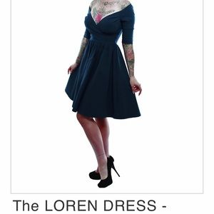 Lucky 13 Loren dress-Blue